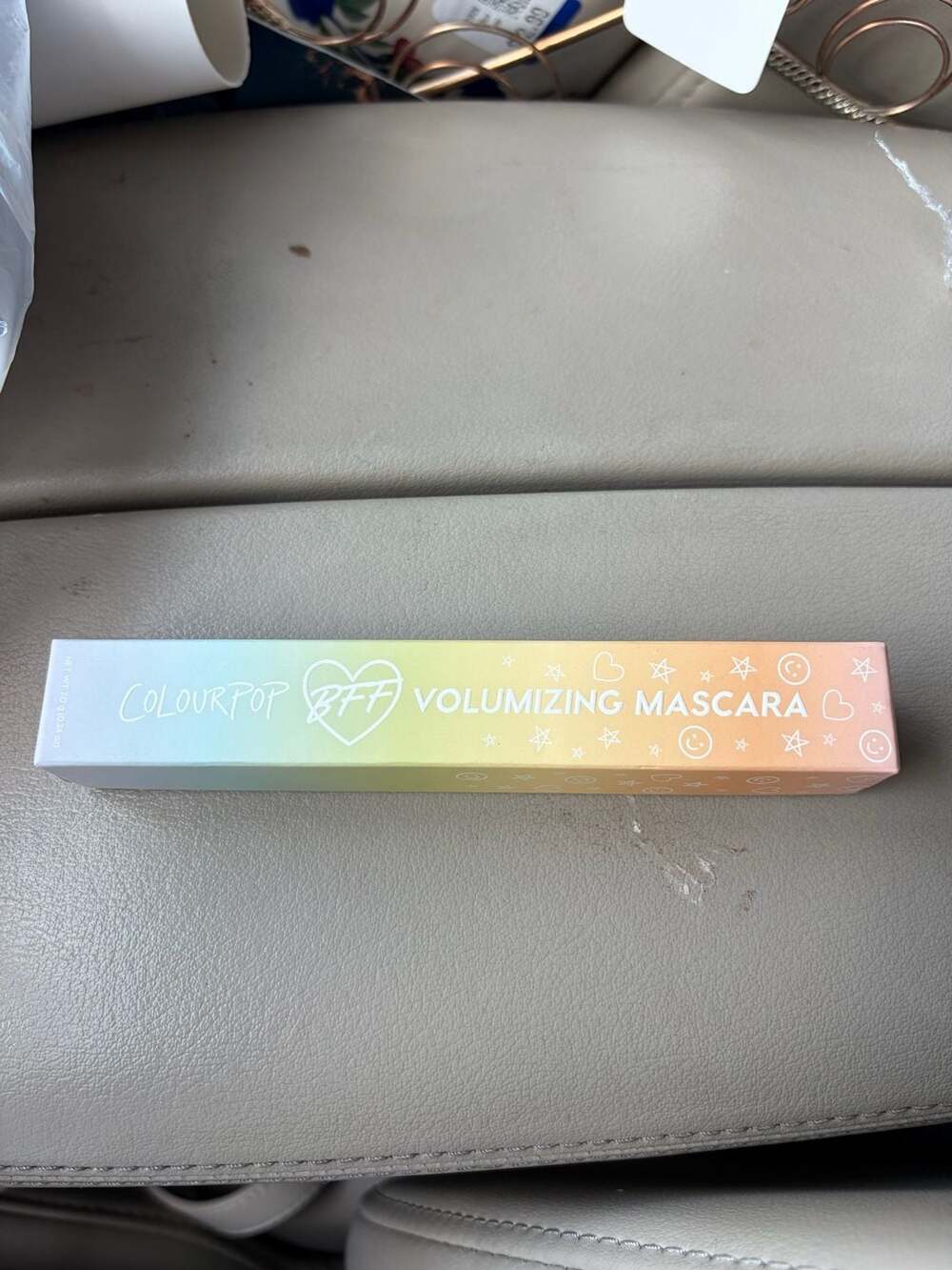 ColourPop BFF Volumizing Mascara Wine O'Clock (Red mascara)